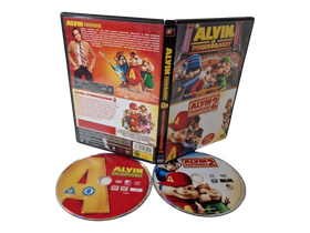Lasten DVD -elokuva (Alvin Ja pikkuoravat 1 & 2) S