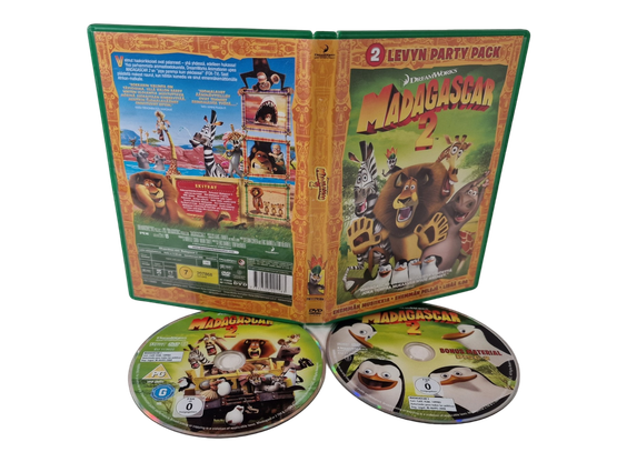 Lasten DVD -elokuva (Madagascar 2) K7