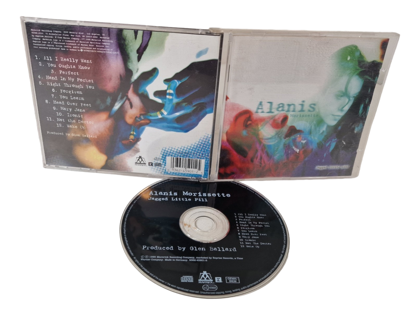 CD -levy (Alanis Morissette - jagged little pill) - Salamakauppa