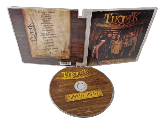 CD -levy (TikTak - Sinkut 99-07)