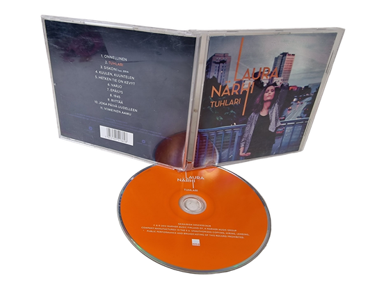 CD -levy (Laura Närhi - Tuhlari)