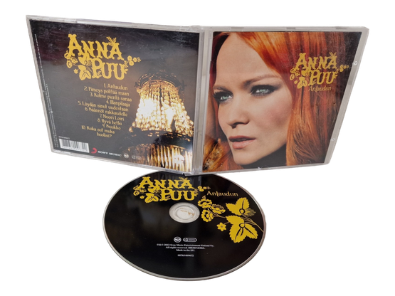 CD -levy (Anna Puu - Antaudun)