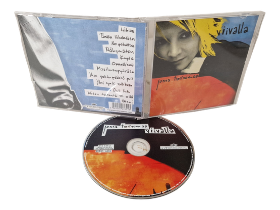 CD -levy (Jonna Tervomaa - Viivalla)