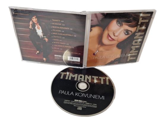 CD -levy (Paula Koivuniemi - Timantti)