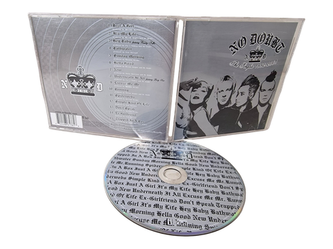 CD -levy (No Doubt - The Singles 1992-2003)