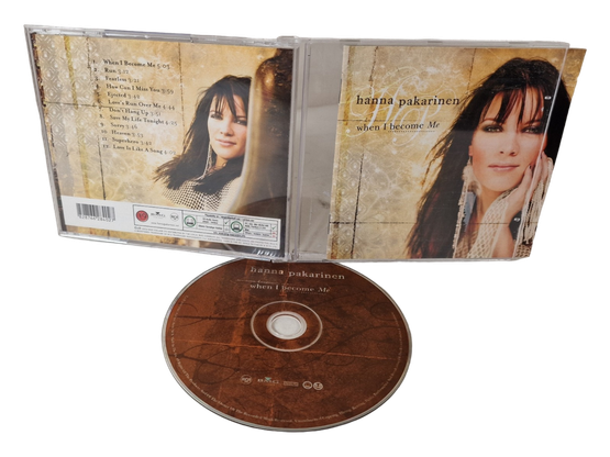 CD -levy (Hanna Pakarinen - When I Become Me)