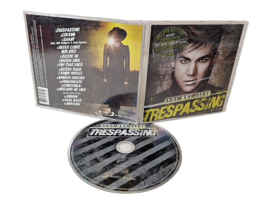 CD -levy (Adam Lambert - Trespassing)