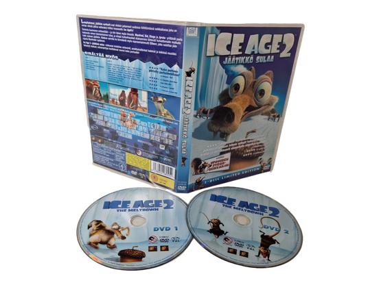 Lasten DVD -elokuva (Ice Age 2 - Jäätikkö Sulaa) K7