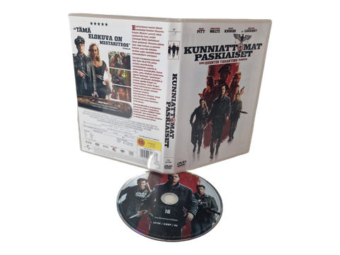 DVD -elokuva (Kunniattomat Paskiaiset) K16