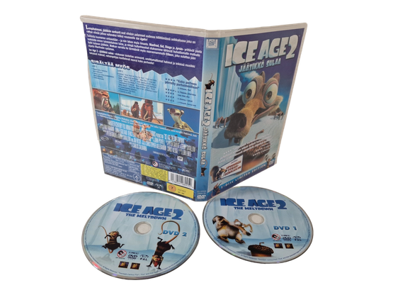 Lasten DVD -elokuva (Ice Age 2 - jäätikkö sulaa) K7