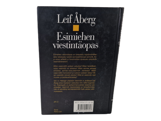 Kirja (Esimiehen viestintäopas - Leif Åherg)