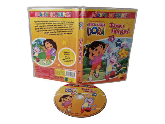 Lasten DVD -elokuva (Seikkailija Dora - Tartu tähtiin!) S