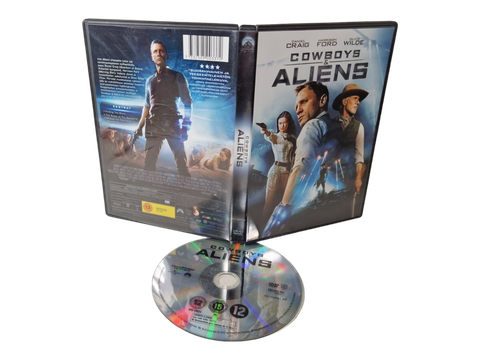 DVD -elokuva (Cowboys & Aliens) K12