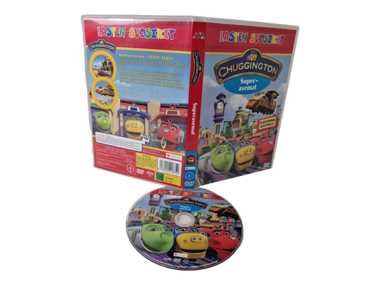 Lasten DVD -elokuva (Chuggington - Superasemat) S