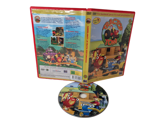 Lasten DVD -elokuva (Tractor Tom - Aarrejahti ja muita kertomuksia) S