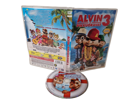 Lasten DVD -elokuva (Alvin Ja Pikkuoravat 3) K7