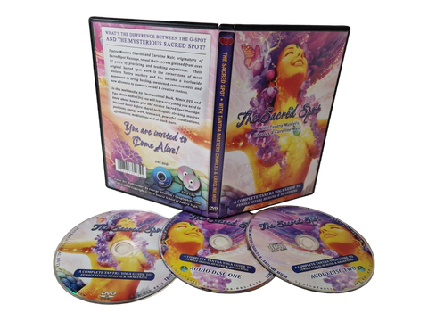 DVD -elokuva (The Sacred Spot with Tantra Masters Charles & Caroline Muir) K16