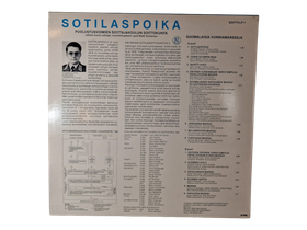 LP / vinyyli -levy (Sotilaspoika)