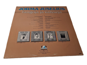 LP / vinyyli -levy (Jorma Juselius - tangoja ja valsseja)