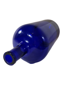 Iso sininen apteekkipullo (korkeus 40 cm)