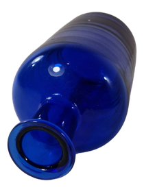 Sininen apteekkipullo (22 cm)