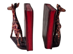 Kaksi kirahvi kirjatelinettä