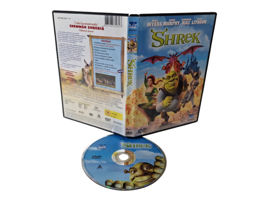 Lasten DVD -elokuva (Shrek) K7