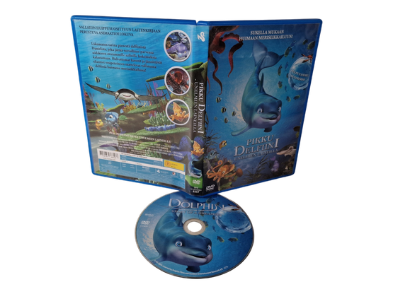 Lasten DVD -elokuva (Pikku Delfiini - Unelmien Laineilla) K7