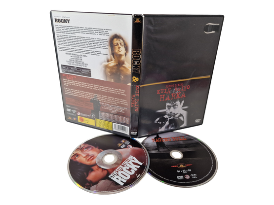 DVD -elokuva (Rocky & Kuin raivo härkä) K16