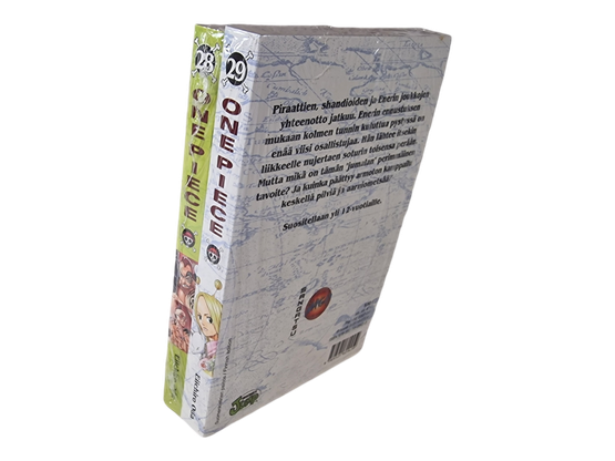 Manga sarjakuva (One Piece 28 - Viper, sotapiru & One Piece 29 - Oratorio)