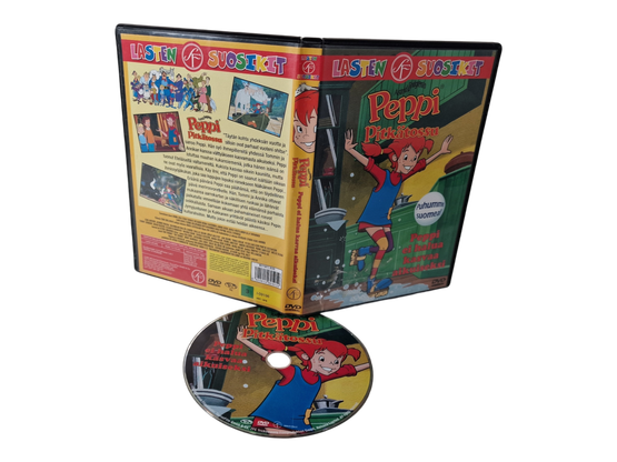 Lasten DVD -elokuva (Peppi Pitkätossu) S