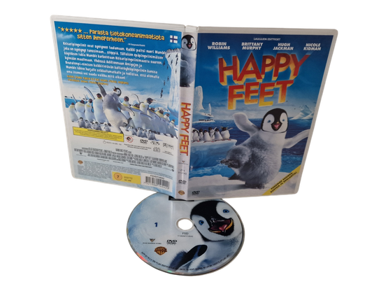 Lasten DVD -elokuva (Happy Feet) K7