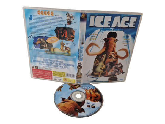 Lasten DVD -elokuva (Ice Age - Jäätikön Sankarit) K7