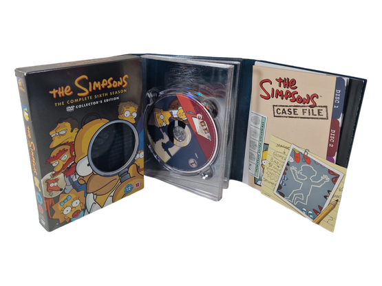  DVD -elokuva / TV -sarja (The Simpsons - season 6) K12
