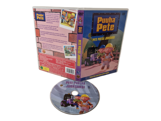 Lasten DVD -elokuva (Puuha Pete - Pete Pistää Juoksuksi) S