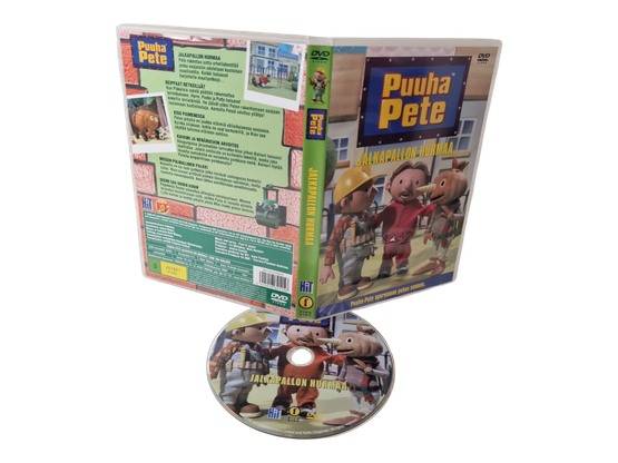 Lasten DVD -elokuva (Puuha Pete Jalkapallon Huumaa) S
