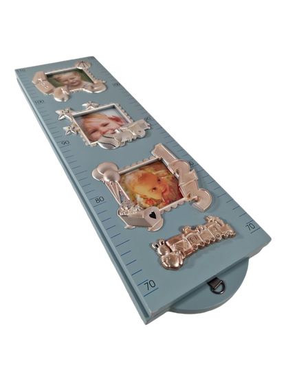 Pituusmitta / valokuvakehys vaaleansininen