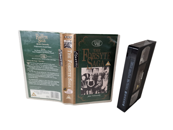 VHS -elokuva (The Forsyte Saga VIII) S