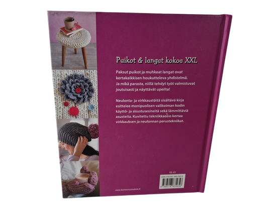 Kirja (Suuria silmukoita : neulo ja virkkaa muhkeilla langoilla - Hanna Charlotte Erhorn)
