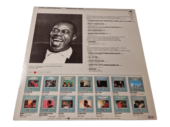 LP / vinyyli -levy (Louis Armstrong - Greatest Hits)