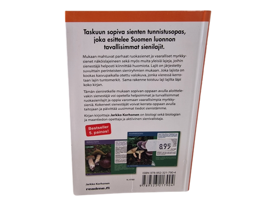 Kirja (Sieniopas - taskukirja sienten tunnustukseen - Korhonen Jarkko)