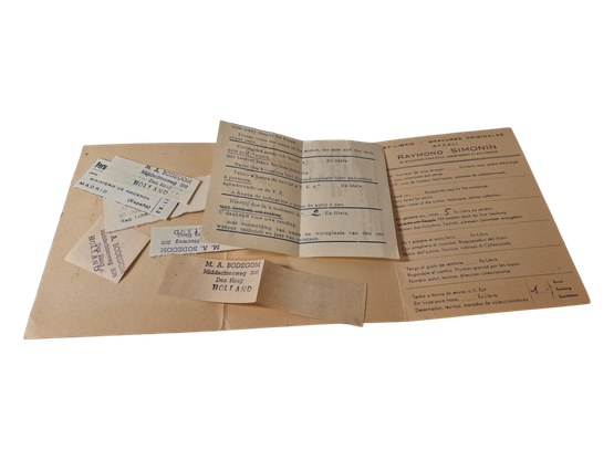 Ex Libris 'sälää' (Raymond Simonin)