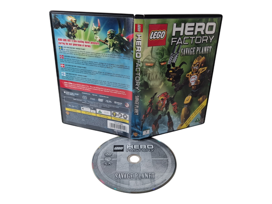 Lasten DVD -elokuva (Lego Hero Factory - Savage Planet) K7