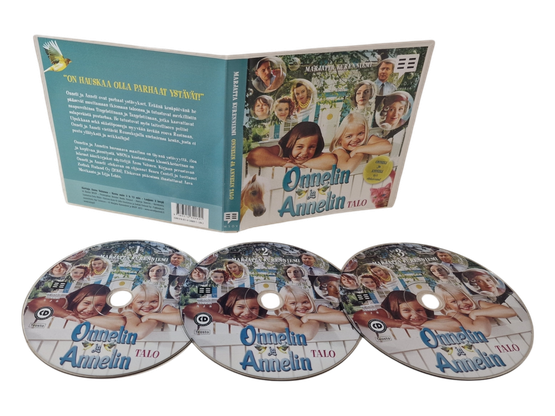 CD -äänikirjalevy (Onnelin ja Annelin talo - Marjatta Kurenniemi)