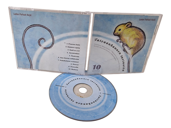 CD -äänikirjalevy (Taivaankannen tarinoita : Marja Linnankivi - 10 äänisatua)