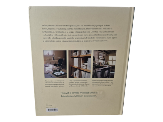 Kirja (Oma tila, oma rauha : kodin toimivat työtilat)