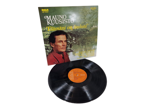 LP / vinyyli -levy (Mauno Kuusisto - Elämäni on lauluni)