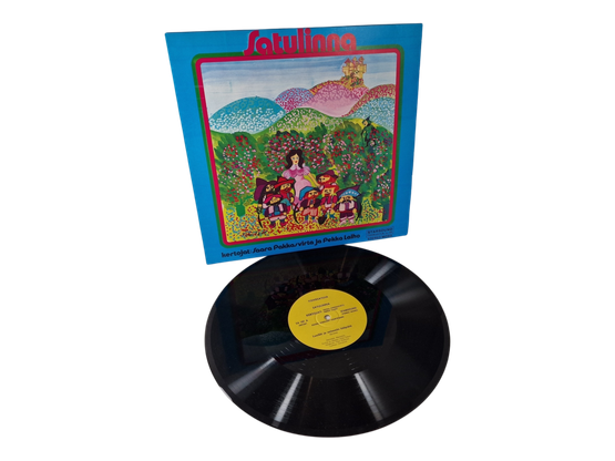 LP / vinyyli -levy (Satulinna - toivesatuja : Saara Pakkasvirta ja Pekka Laiho)