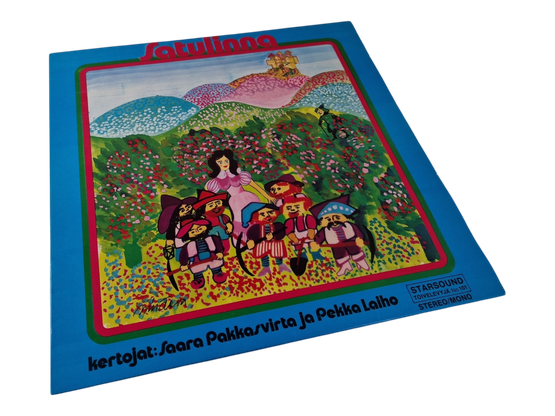LP / vinyyli -levy (Satulinna - toivesatuja : Saara Pakkasvirta ja Pekka Laiho)
