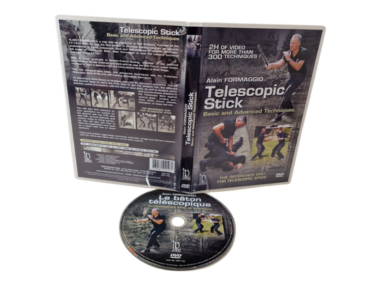 DVD -elokuva (Telescopic Stick - Basic and Advanced Techniques) S
